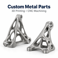 Services d'impression 3D métallique de haute précision de qualité industrielle pour figurines, modèles de voitures/avions, dioramas - Acier inoxydable, aluminium