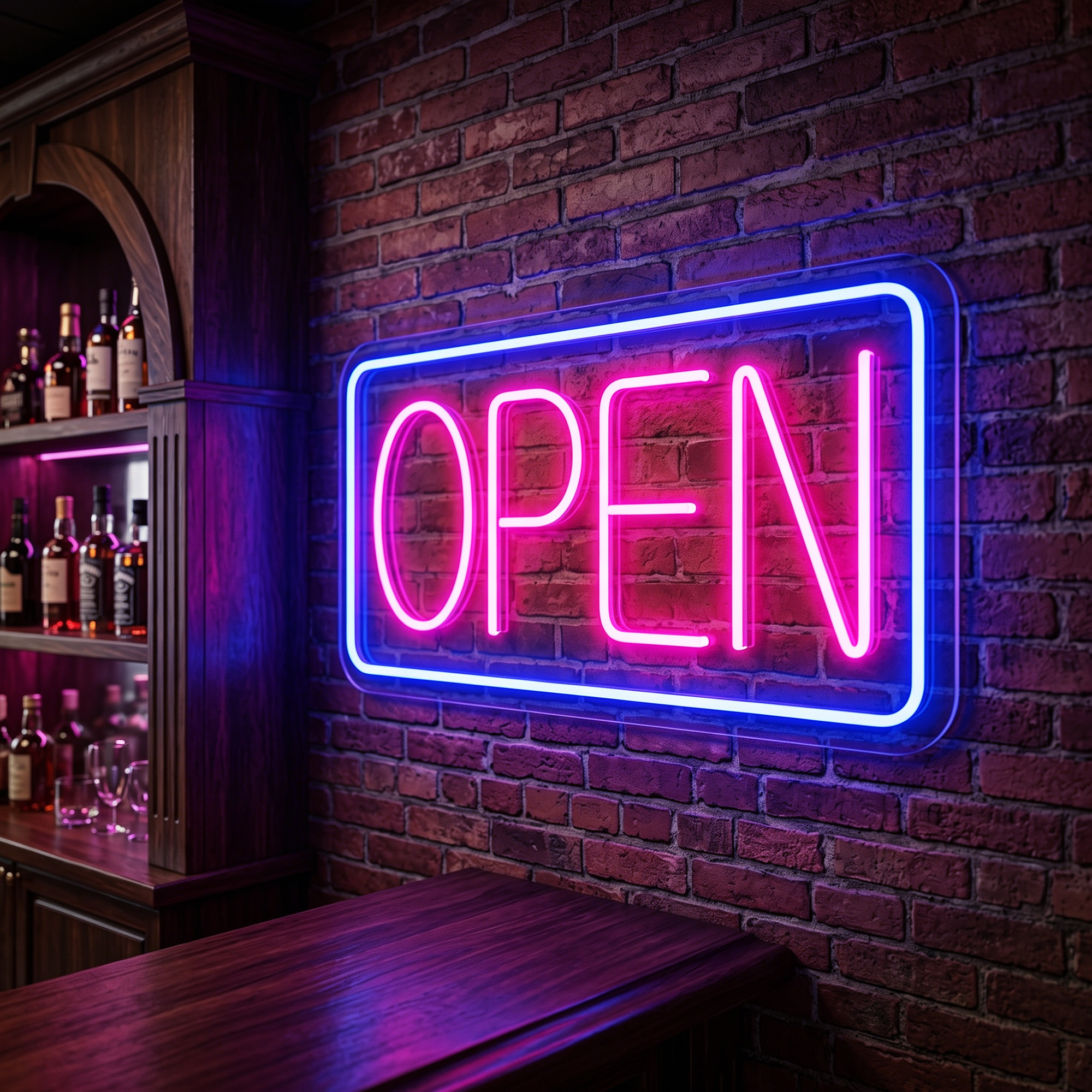 Business Open Sign ,LED Neon Open Sign for Your Business Storefront Window or Wall Decor,Electric Light up Sign for Stores · image 2