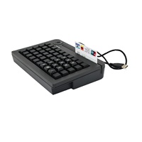 50 clés 4 Segments Électronique Serrures à Clé USB Mécanique Programmable POS Clavier Avec MSR Lecteur KB50M