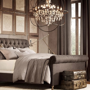 Nhà sản xuất đèn chùm pha lê trong nhà hiện đại, thiết bị chiếu sáng trần, phục hồi đèn, đèn treo LED - Product Image 5