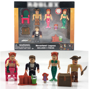 <span class=keywords><strong>Roblox</strong></span> juguetes New Coming zombie tấn công Hành động Hình Bộ đồ chơi khối xây dựng nhựa thế giới ảo - Product Image 4