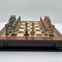 Ventes directes du fabricant de haute qualité d'un nouveau jeu d'échecs à double tiroir avec des tailles personnalisables
