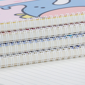 Foska nhiều màu xoắn ốc A5 Đại Học Cai Trị dây ràng buộc 120 trang văn phòng phẩm cuốn sách lưu ý cho chuyên nghiệp ghi chú - Product Image 2