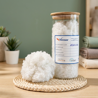 Vikosan 15D64HCS 100% Polyester Fibre creuse conjuguée 3D recyclable en fibres courtes pour rembourrage de tissus non tissés