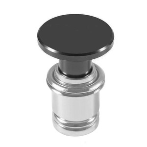 Encendedor de Cigarrillos para Auto de Aleación de Aluminio, Negro, Diseño Moderno y Duradero para Uso en Vehículos - Product Image 1
