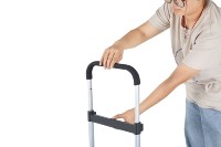 Nouvelle conception de chariot pliable compact avec poignée réglable en hauteur, OEM