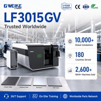 Machine à découpe laser fibre CNC GWEIKE 6000W pour la découpe industrielle de tôles et plaques en acier inoxydable et la fabrication de prototypes
