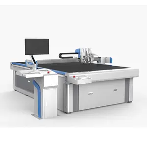 Máquina de corte CNC automática para materiais compostos, faca, placa de duto, palmilha de fibra, BOBO