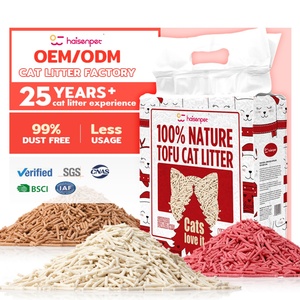 Arena para Gatos de Tofu Súper Premium de Fábrica OEM, Aroma a Leche, Ecológica, Sin Polvo, Fácil de Limpiar, Que Se Aglutina - Product Image 1