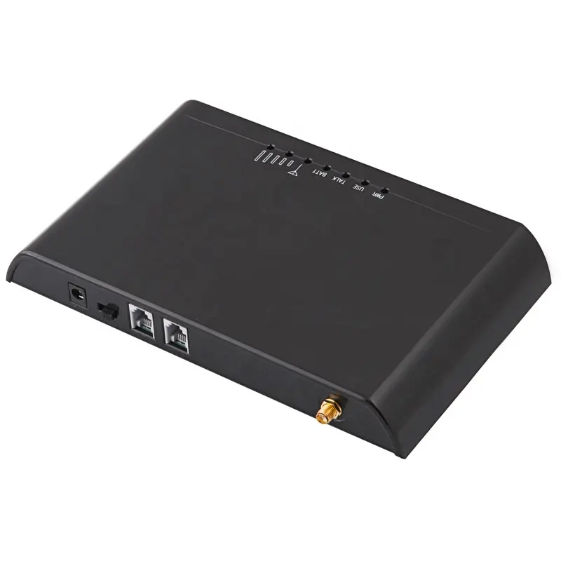 2 port RJ-11 Terminal nirkabel tetap FSK dan DTMF GSM ID pemanggil