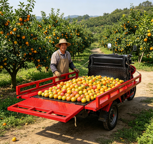<span class=keywords><strong>Triciclo</strong></span> Eléctrico de Carga FGQ de 3 Ruedas con Carrocería Abierta, Gran Capacidad de Carga de 600 kg, Económico de Fábrica, 30-50 km/h, Autonomía de 70-90 km, para Frutas - Product Image 1