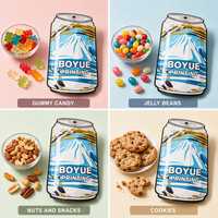 Emballage alimentaire personnalisé en forme de boîte avec logo imprimé
