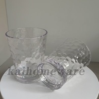 Mini-gobelet martelé vintage style Old Fashioned pour whisky, cocktail, bière, eau, jus – Idéal pour la maison, les bars, les fêtes et les mariages – Sans plomb