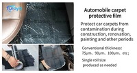 Film de protection souple transparent en HDPE de qualité industrielle, écologique et imperméable, pour tapis – Vente en gros usine