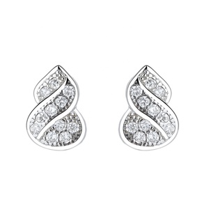 Ultimi Monili 925 Sterling Silver <span class=keywords><strong>Filigrana</strong></span> Albero <span class=keywords><strong>Orecchini</strong></span> Alla Moda per Le Donne - Product Image 3