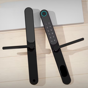 Cerradura Inteligente Digital con Huella Dactilar y Contraseña para Puertas Corredizas de Aluminio, con Entrada sin Llave y Control por Aplicación Tuya, para Exteriores - Product Image 2
