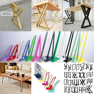 Groothandel Meubels Sofa Bed Accessories Poten Nieuwe Stijl Gouden Meubelkast Poten Smeedijzeren Gouden Bank Metalen Poten - Product Image 6