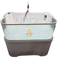 Baignoire Spa pour Animaux de Compagnie EUR PET pour le Lavage et le Surf des Chats et des Chiens