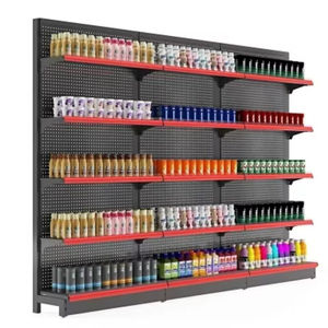 ชั้นวางของในซูเปอร์มาร์เก็ตชั้นวางสำหรับร้านค้าปลีกชั้นวางกอนโดลาชั้นวางของโลหะ - Product Image 2