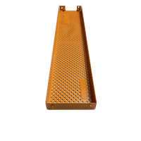 19 pouces Orange 2U Network Rack Enclosure Server Ventilation Sheet Metal Fabrication pour Rack Mount Panel Spacer
