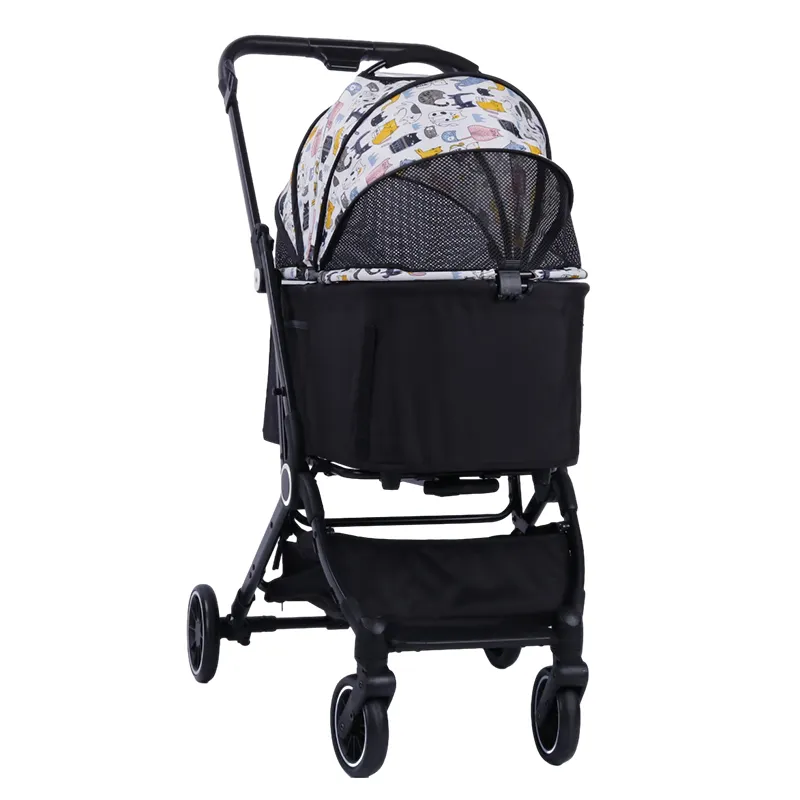 Luxus Designer Hot Sell Jogger Cat Dog Abnehmbarer großer Kinderwagen