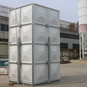 Cube GRP FRP пластиковая панель резервуар для очистки воды grp секционные резервуары для хранения воды