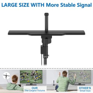 <span class=keywords><strong>Antena</strong></span> de <span class=keywords><strong>TV</strong></span> <span class=keywords><strong>Digital</strong></span> Antuko <span class=keywords><strong>para</strong></span> Interiores con Ganancia de 30dBi <span class=keywords><strong>para</strong></span> Televisores Inteligentes y Recepción de Señales Digitales - Product Image 3