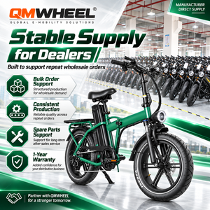 QMWHEEL F30 Pro Vélo Électrique Pliant 20 Pouces 250W 48V 45Ah Longue Portée en Stock au Royaume-Uni Vente en Gros - Product Image 3