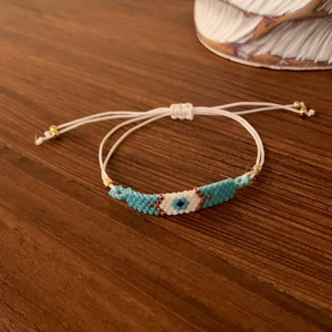 สร้อยข้อมือมิยูกิสีเขียวขุ่นคุณภาพสูง - Product Image 1