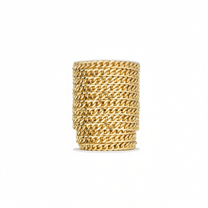 Catena Metallica Ilan 3mm 17.5M Colore Oro per Creazione di Gioielli - Product Image 2