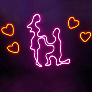 Led Della Ragazza <span class=keywords><strong>Delle</strong></span> <span class=keywords><strong>Donne</strong></span> Della Signora Del Corpo Labbra Ubriaco In Love Resina Epossidica Giapponese Neon Sign - Product Image 4