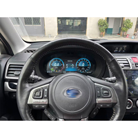 Panel Instrumen LCD Mobil 12,3 inci Digital Cluster untuk Subaru Forester Legacy 2013-2018 Monitor Dashboard Kokpit Speedometer