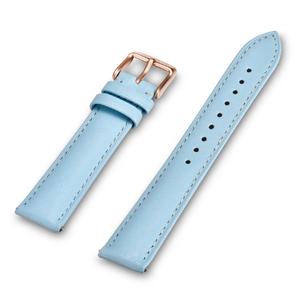 BESSERON BD005 Bracelets de montre en cuir italien véritable 20mm/22mm avec boucle à ardillon en cuir, bracelets de montre élastiques noir bleu gris marron - Product Image 5