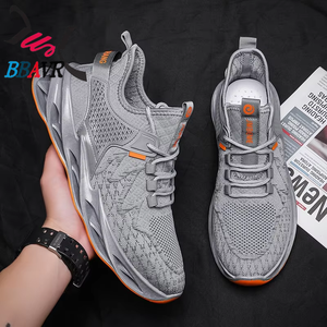 Zapatos Deportivos para Caminar sin Marca para Hombre, Logotipo Personalizado, Venta al por Mayor de Fábrica, Forro de Malla Transpirable, Entresuela de PVC, Suela de PVC - Product Image 6