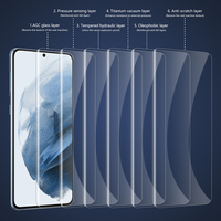 Protecteur d'écran 3D en verre trempé liquide Nano UV Light pour Samsung Galaxy S8 S9 S10 Lite Plus Note 10 9 8 Note10 Note9 Note8