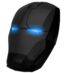 <span class=keywords><strong>Iron</strong></span> <span class=keywords><strong>Man</strong></span> Mini 2.4GHz không dây RGB Backlit Chuột chơi game thuận tay phải im lặng bấm chuột máy tính điều chỉnh được 1200dpi - Product Image 2