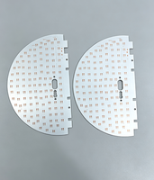 Substrat en aluminium MCPCB LED rond personnalisé, 1,0 mm, cuivre 25 μm, OSP, haute conductivité thermique, RoHS pour l'éclairage LED
