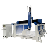 Machine de façonnage de planche de surf CNC Leeder 1530, machine de découpe CNC en polystyrène 4 axes, machine de fabrication de moules EPS