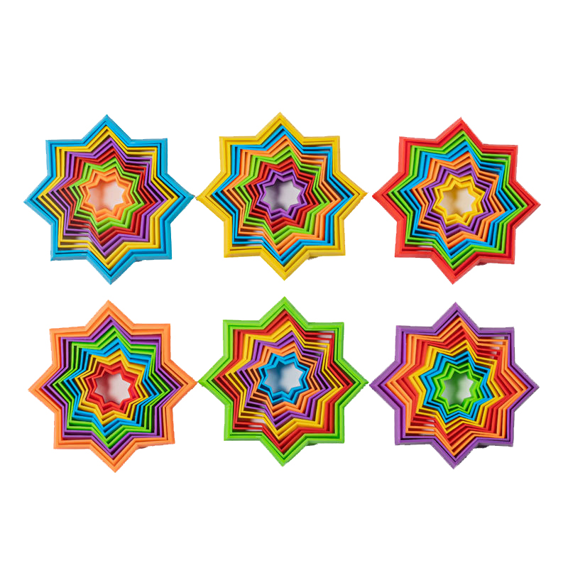 Новинка, Лидер продаж, 3D Волшебная звезда, игрушки для пальцев, детские игрушки для снятия стресса