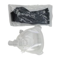 Appareil respiratoire médical CPAP pour le traitement de l'apnée du sommeil et du ronflement, masque CPAP complet avec sangle de fixation pour la tête