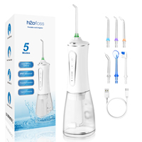 H2ofloss Hydropulseur Portable Étanche IPX7, Outil de Soin Buccal à Jet d'Eau, Marque Privée, Rechargeable 2500 mAh, OEM ODM