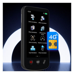 Dispositivo de traducción inteligente T27 AI <span class=keywords><strong>Android</strong></span> compatible con 160 idiomas Mutual 17 traducción sin conexión Traductor 4G para viajes - Product Image 1