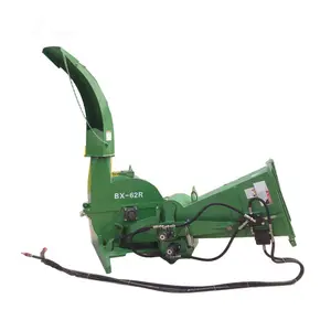 Tractor mounted wood chipper chipping pto Bossworth with ce iso certificate 1 year new farms