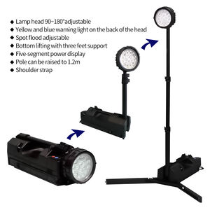 Lampe de travail <span class=keywords><strong>LED</strong></span> rechargeable Foxhawk authentique 40w multifonctionnelle à 360 degrés 6000 lumens étanche à intensité variable pour atelier - Product Image 5