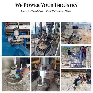 مقياس مستوى رادار 80GHz FMCW مع 1 دقة ونطاق m للأسمنت في السيلوس و - Product Image 6