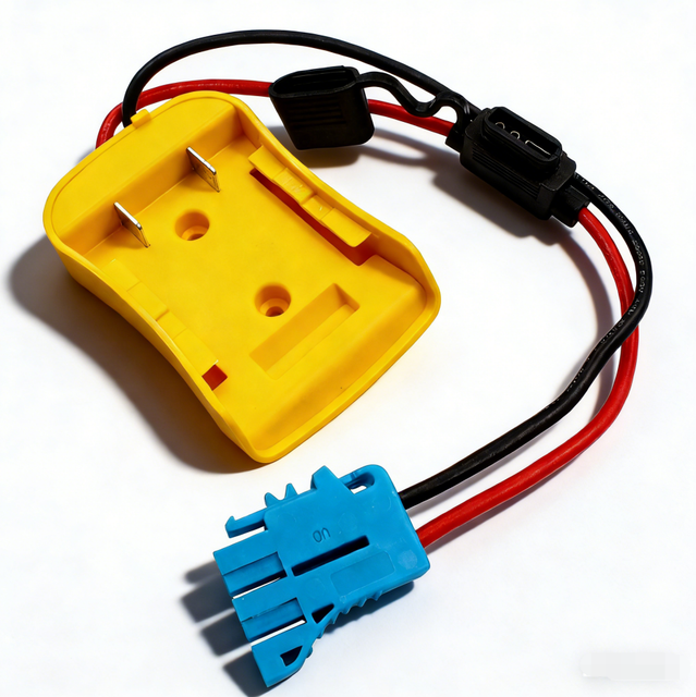 Power Wheel Adapter for Dewalt 20V 2 Pin Battery Charger Connector Lithium Battery Connectors Battery Connector Plug
