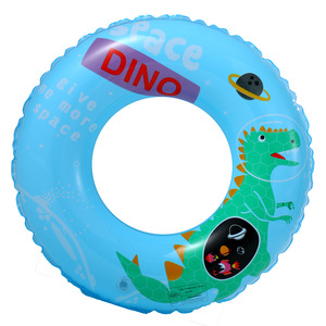Cartoon Dinosaur Swimming Ring For Kids And Adults Round <b>Inflatable</b> <b>Float</b> With Space Pattern XLH-90 - Product Image 3