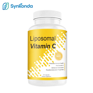 Vitamina C Liposomal OEM, Suplemento Dietético, 60 Cápsulas, 1400 mg por Porción, Alta Absorción, Soluble en Grasa, Vitaminas para la Piel, Vegetariano - Product Image 1