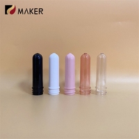 Bouteilles d'eau avec couvercles à vis pour animaux de compagnie, pot de tube personnalisé 21g 1 litre 28mm 38mm 45mm 46mm 30/25 Pco 1881 cou en plastique 500ml
