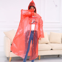 Veste en plastique vente en gros Poncho de pluie imperméable jetable pour la saison des pluies